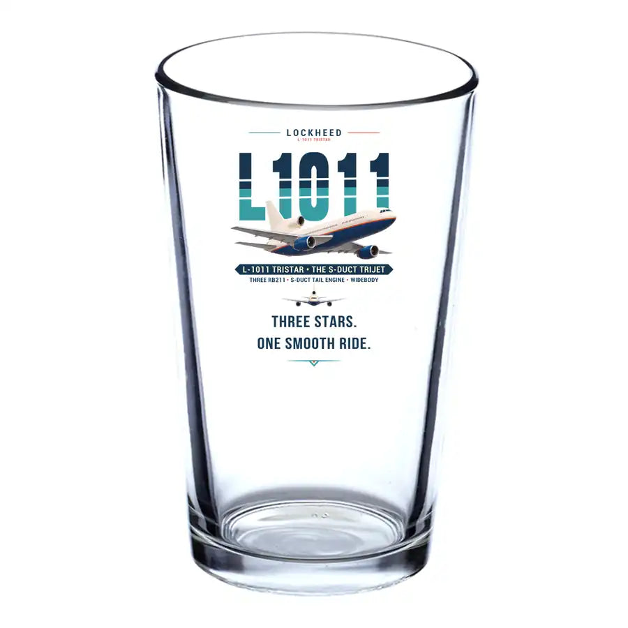 L-1011 TriStar - Original - Beer & Water Glass