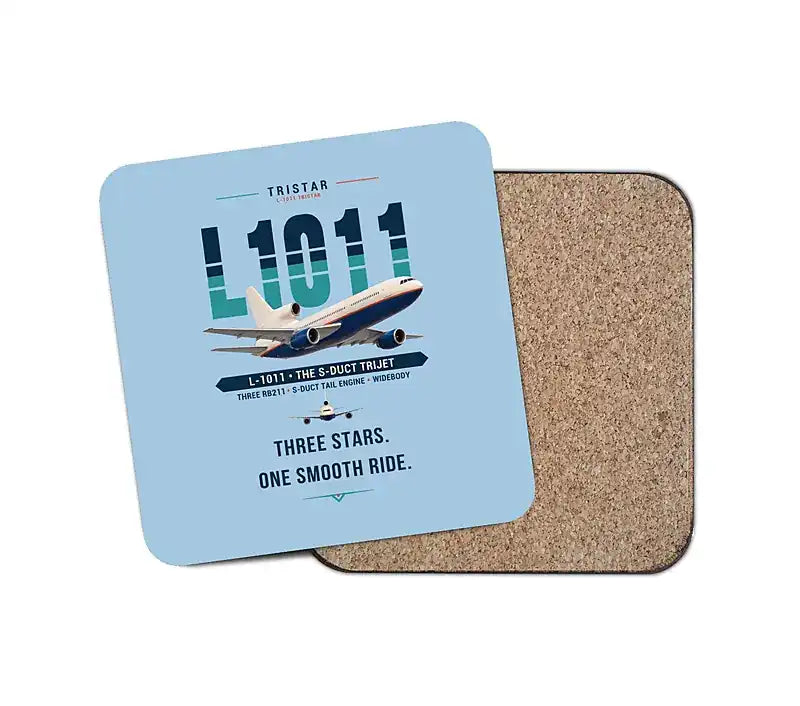 L-1011 TriStar - Original - Coaster - Light Blue