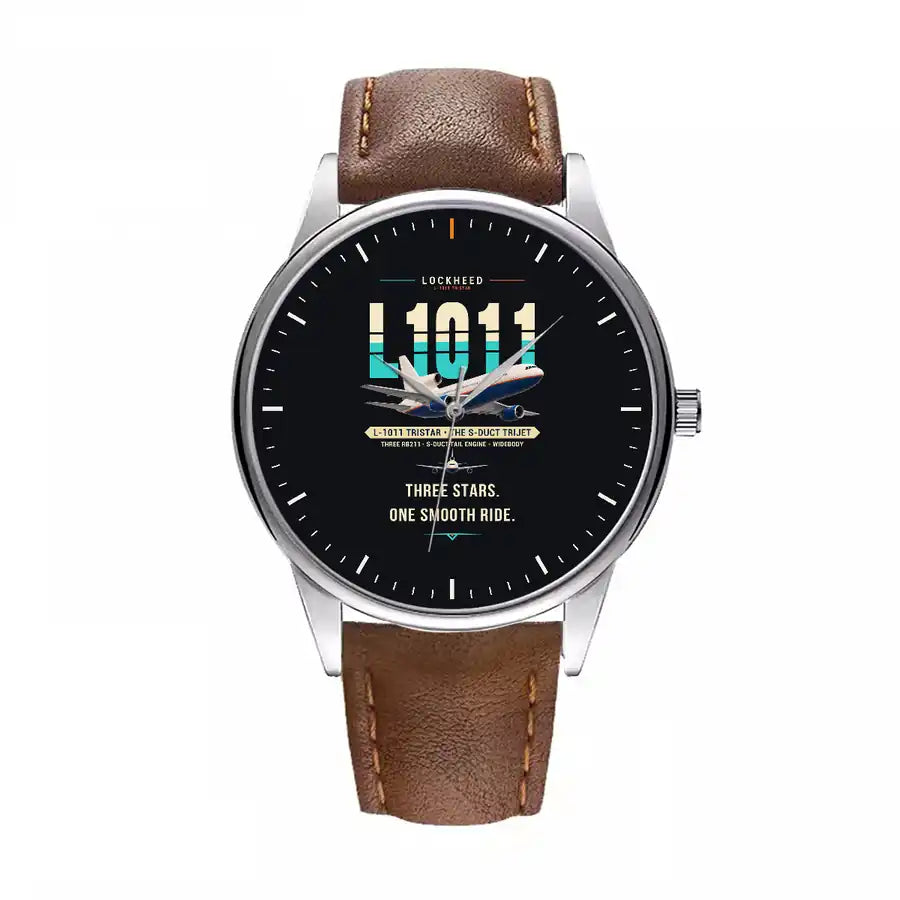 L-1011 TriStar - Original - Leather Strap - Brown Leather Strap