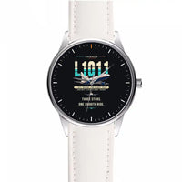 Thumbnail for L-1011 TriStar - Original - Leather Strap - White Leather Strap
