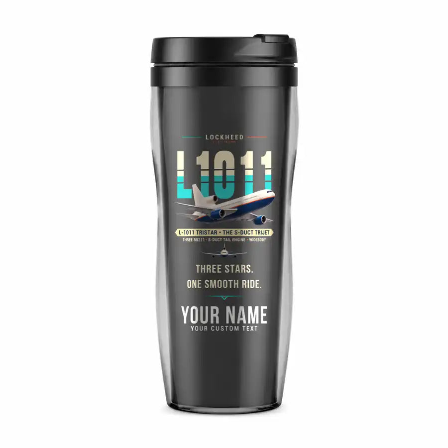 L-1011 TriStar - Original + Name - Plastic (No Holder) - Gray