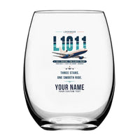 Thumbnail for L-1011 TriStar - Original + Name - Water & Drink Glass