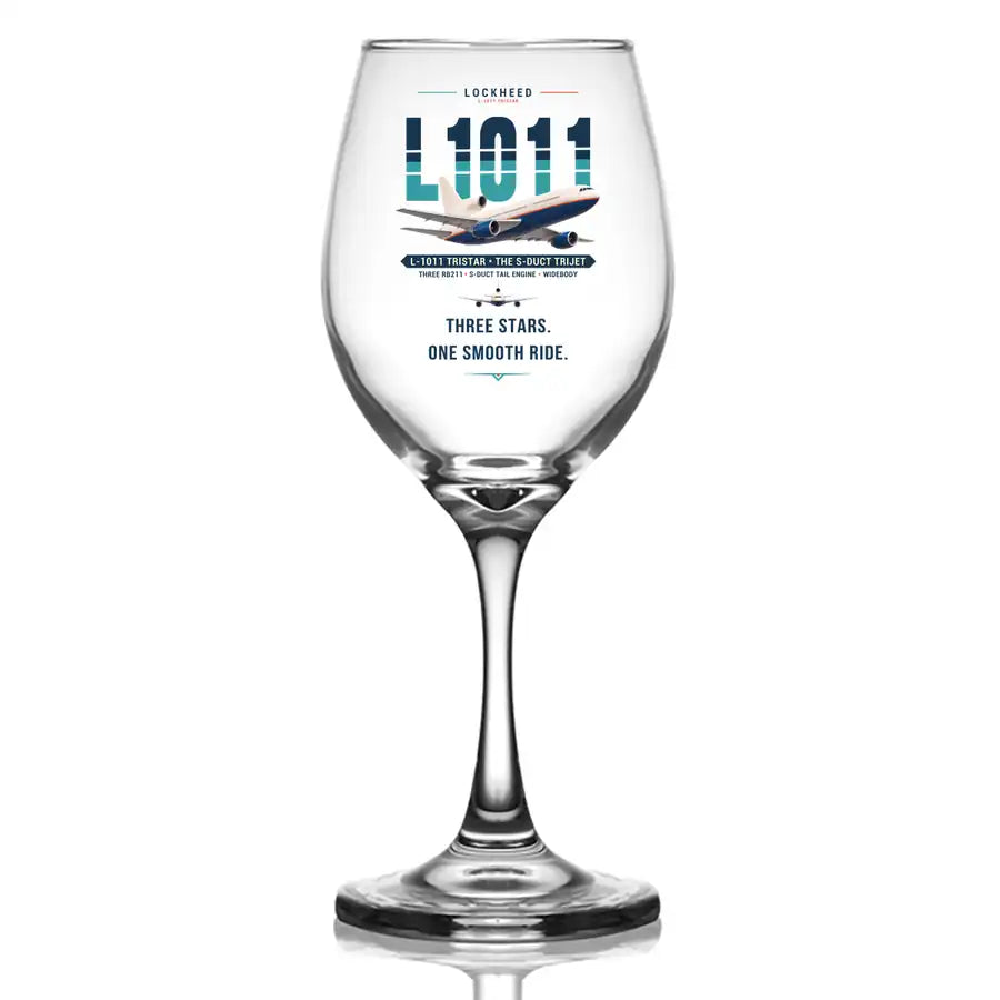 L-1011 TriStar - Original - Wine Glass