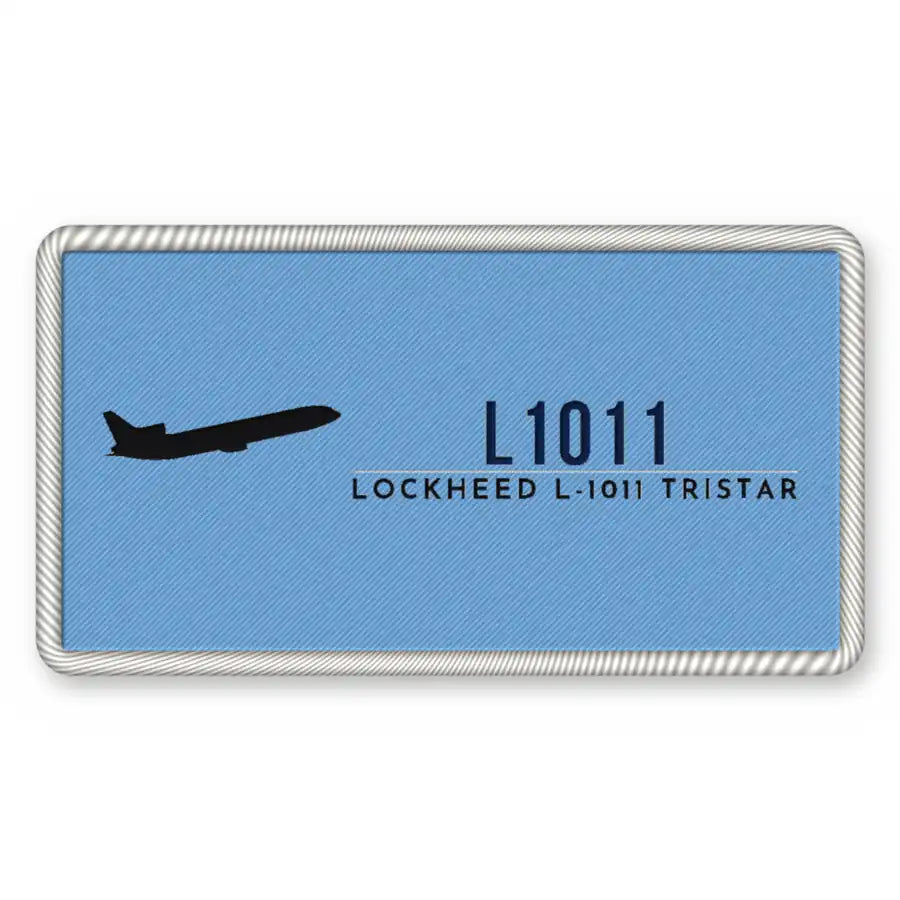 L-1011 TriStar Patches - Rectangle - Sky Navy