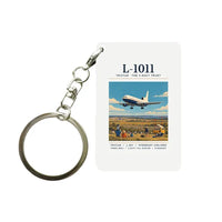 Thumbnail for L-1011 TriStar - Poster - Key Chain - White