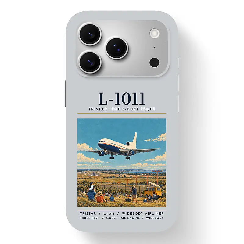 L-1011 TriStar - Poster - MagSafe iPhone 17 Pro - Light Gray