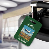 Thumbnail for L-1011 TriStar - Poster + Name - Luggage Tag - Dark Green