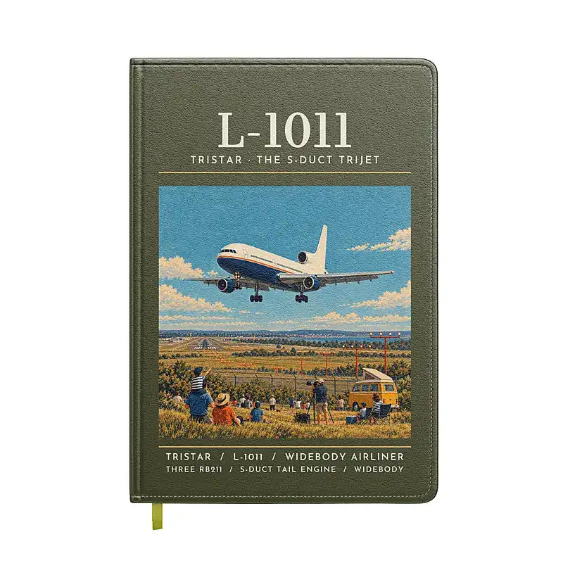 L-1011 TriStar - Poster - Notebook - Green Army