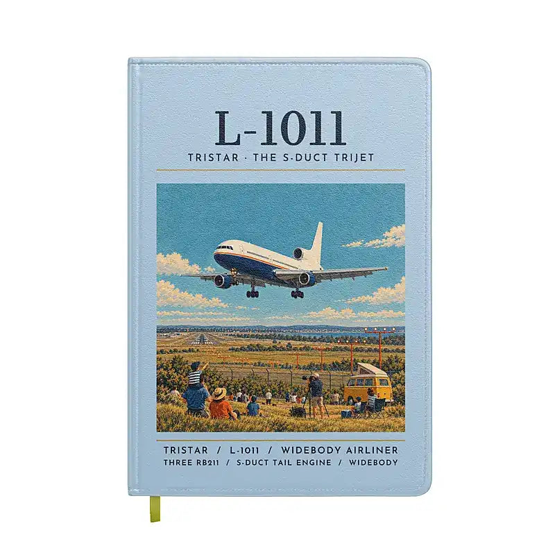 L-1011 TriStar - Poster - Notebook - Light Blue