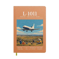 Thumbnail for L-1011 TriStar - Poster - Notebook - Orange