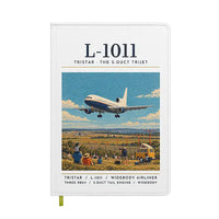 Thumbnail for L-1011 TriStar - Poster - Notebook - White