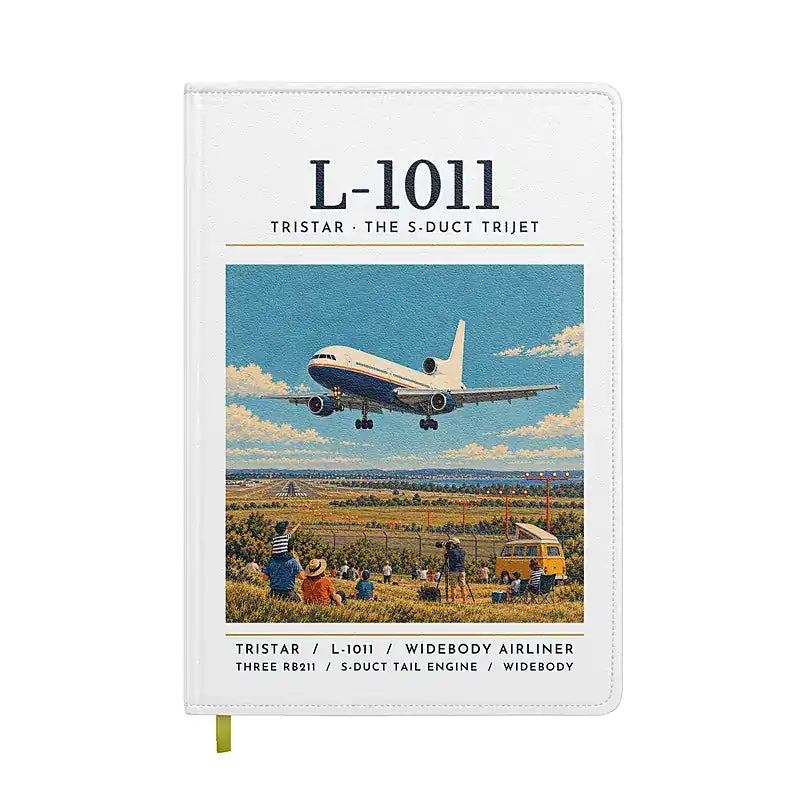 L-1011 TriStar - Poster - Notebook - White