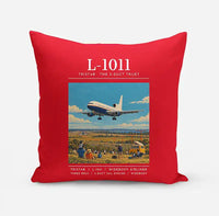 Thumbnail for L-1011 TriStar - Poster - Pillow - Red