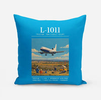 Thumbnail for L-1011 TriStar - Poster - Pillow - Turquoise