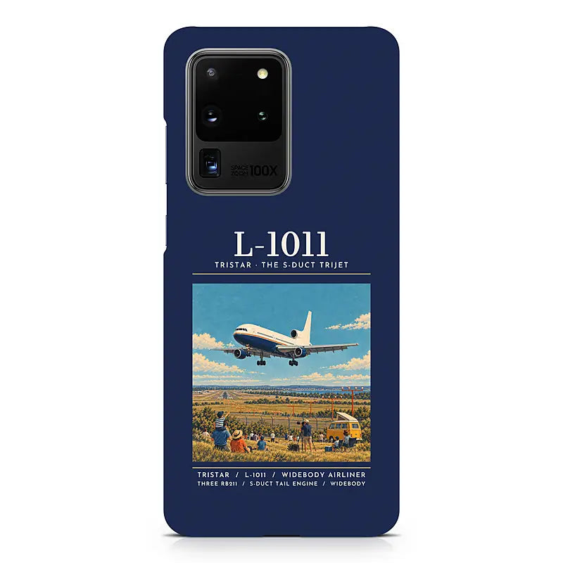 L-1011 TriStar - Poster - Samsung Case - Navy Blue