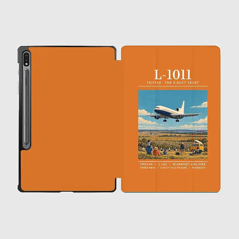 L-1011 TriStar - Poster - Samsung Tablet - Orange