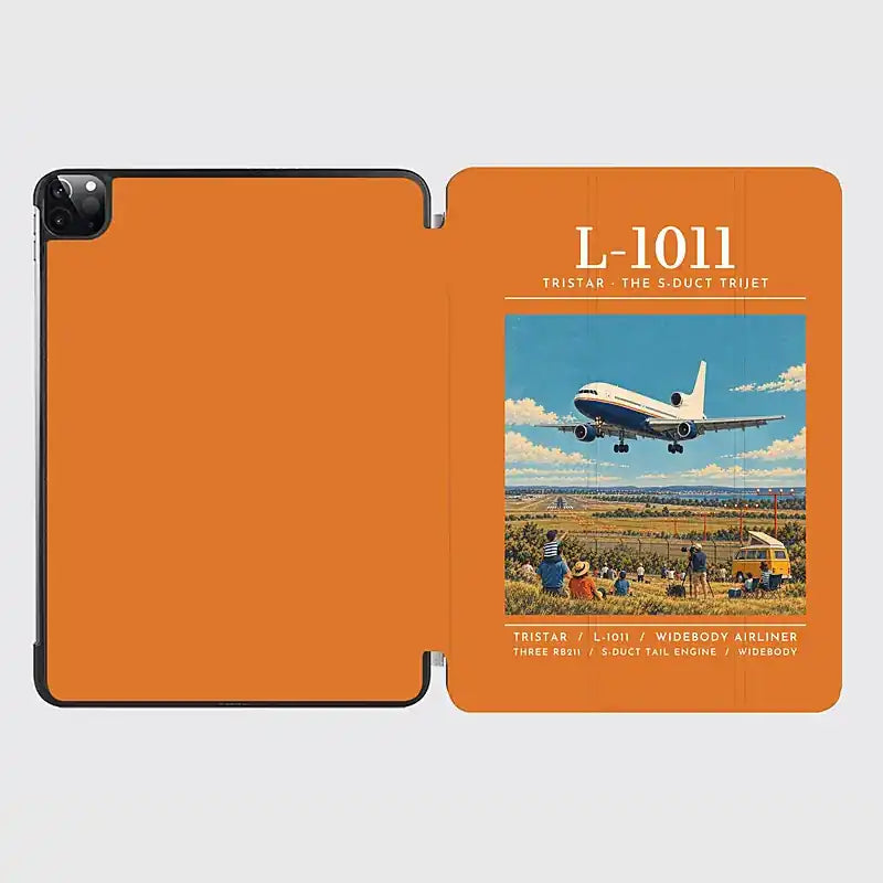 L-1011 TriStar - Poster - iPad Case - Orange