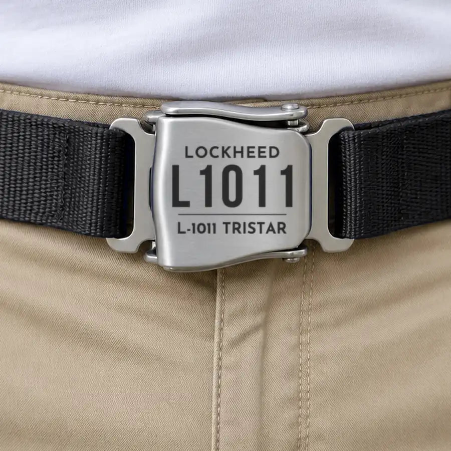 L-1011 TriStar - Seat Belt - Tag - Black