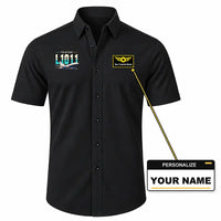 Thumbnail for L-1011 TriStar - Short Sleeve Shirt - Original - Black + NAME