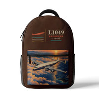 Thumbnail for Lockheed L-1049G Super Constellation - 3D Backpack - Brown