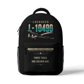Lockheed L-1049G Super Constellation 3D Backpacks & Drawstring Bags