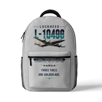 Thumbnail for Lockheed L-1049G Super Constellation - 3D Backpack - Original - White