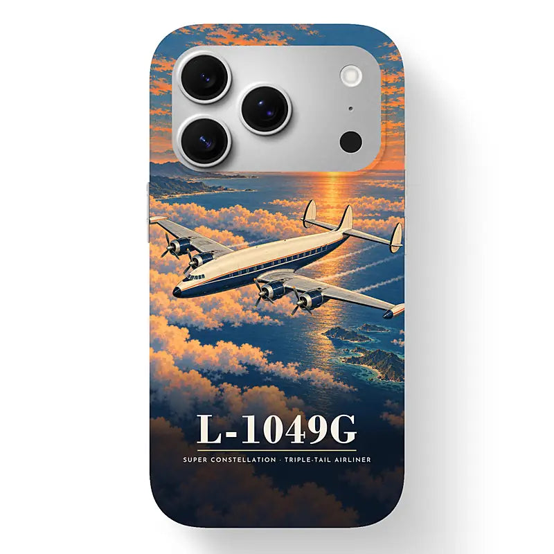 L-1049G Super Constellation - 3D + Title - MagSafe iPhone 17 Pro - Black