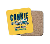 Thumbnail for L-1049G Super Constellation - Cartoon - Coaster - Yellow