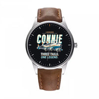 Thumbnail for L-1049G Super Constellation - Cartoon - Leather Strap - Brown Leather Strap
