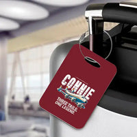 Thumbnail for L-1049G Super Constellation - Cartoon - Luggage Tag - Dark Red