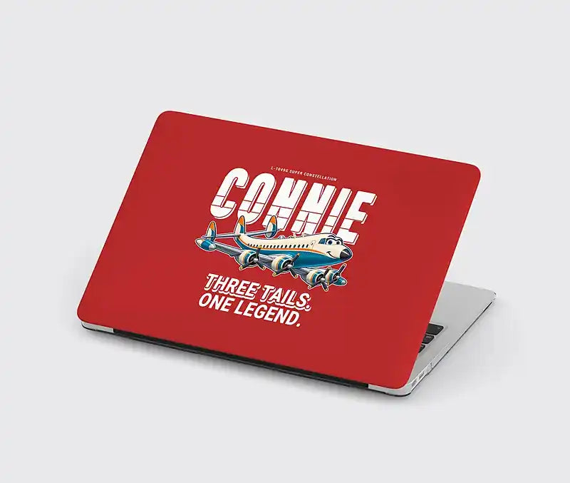 L-1049G Super Constellation - Cartoon - MacBook Case - Red