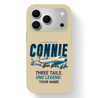 Thumbnail for L-1049G Super Constellation - Cartoon + Name - MagSafe iPhone 17 Pro - Beige