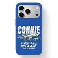 Thumbnail for L-1049G Super Constellation - Cartoon + Name - MagSafe iPhone 17 Pro - Blue
