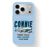 Thumbnail for L-1049G Super Constellation - Cartoon + Name - MagSafe iPhone 17 Pro - Light Blue