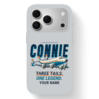 Thumbnail for L-1049G Super Constellation - Cartoon + Name - MagSafe iPhone 17 Pro - Light Gray