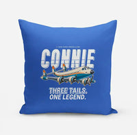 Thumbnail for L-1049G Super Constellation - Cartoon - Pillow - Blue