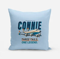 Thumbnail for L-1049G Super Constellation - Cartoon - Pillow - Light Blue