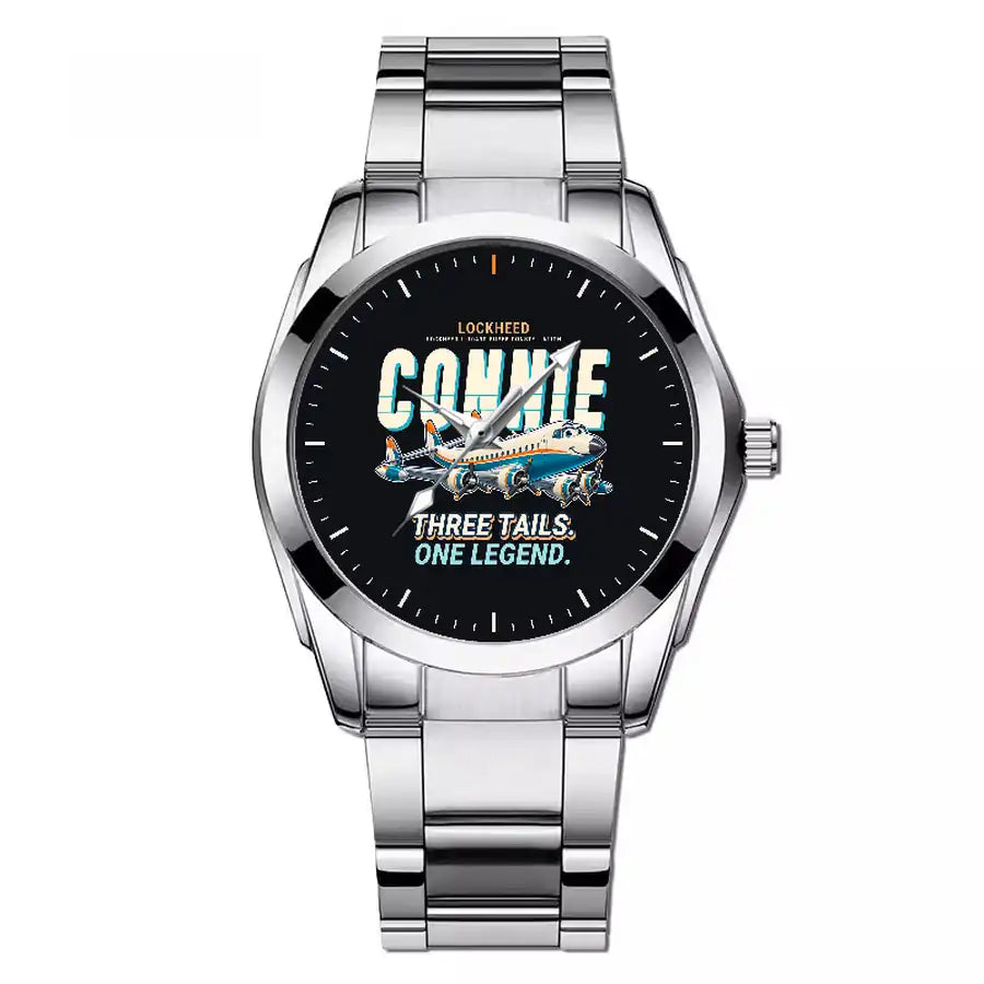 L-1049G Super Constellation - Cartoon - Stainless Steel Band - For Men
