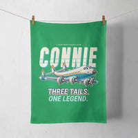 Thumbnail for L-1049G Super Constellation - Cartoon - Towel - Green