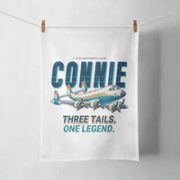 Thumbnail for L-1049G Super Constellation - Cartoon - Towel - White