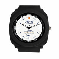 Thumbnail for L-1049G Super Constellation - Classic - White - Rubber Strap - Black