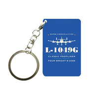 Thumbnail for L-1049G Super Constellation - Heritage - Key Chain - Blue
