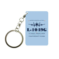 Thumbnail for L-1049G Super Constellation - Heritage - Key Chain - Light Blue