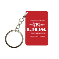 Thumbnail for L-1049G Super Constellation - Heritage - Key Chain - Red