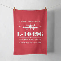 Thumbnail for L-1049G Super Constellation - Heritage - Towel - Red