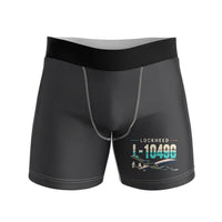 Thumbnail for Lockheed L-1049G Super Constellation - Men Boxers - Original - Black