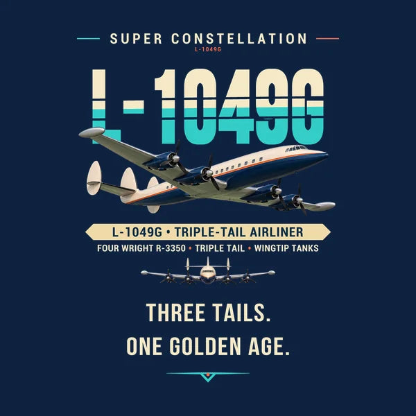 L-1049G Super Constellation - Original - Card