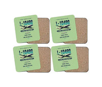 Thumbnail for L-1049G Super Constellation - Original - Coaster Set - Light Green