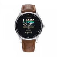 Thumbnail for L-1049G Super Constellation - Original - Leather Strap - Brown Leather Strap