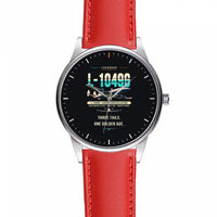 Thumbnail for L-1049G Super Constellation - Original - Leather Strap - Red Leather Strap